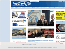Tablet Screenshot of interwizja.edu.pl